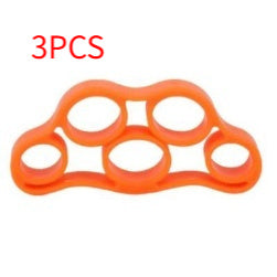 Silicone Finger Trainer Hand Gripper Resistance Bands Fitness